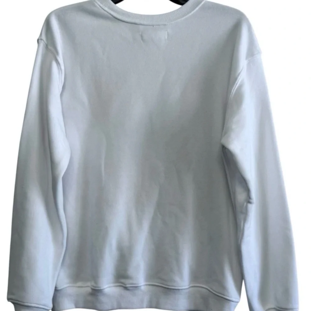 I Love Coke Coca Cola White and Red Crew Neck Sweatshirt NWT Size M - Picture 3 of 3